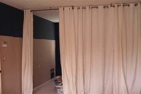 Room divider curtains offer flexibility in how interior spaces can be utilized. Room Divider Curtain Track Diy | Home Design Ideas