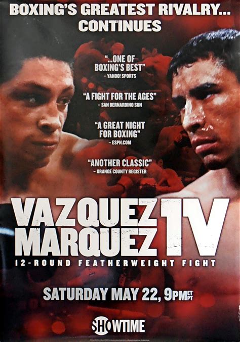 Israel Vazquez Vs Rafael Marquez 4 Showtime