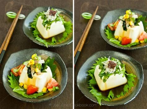 Japanese Chilled Tofu Hiyayakko Recipe 冷奴 • Just One Cookbook