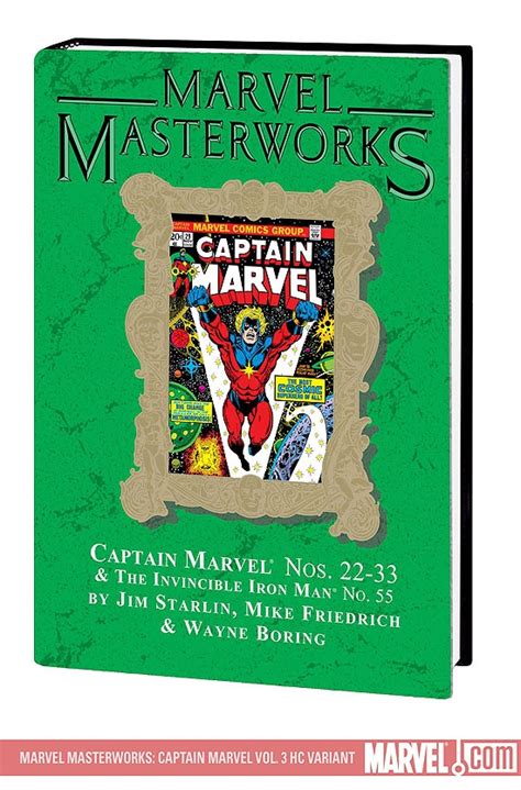 Marvel Masterworks Captain Marvel Vol 3 Hardcover Comic Issues