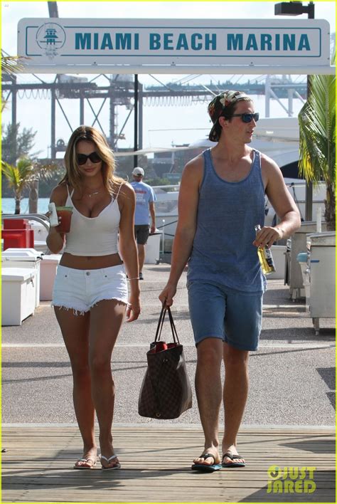 Shirtless Miles Teller And Bikini Clad Keleigh Sperry Have Best Anniversary In Miami Photo