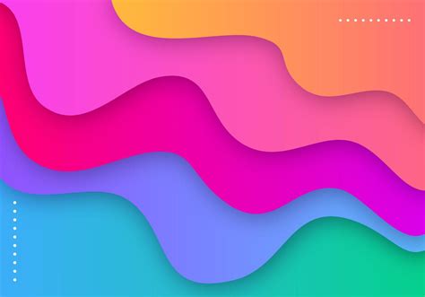 Abstract Colorful Wave Shaped Background 676529 Vector Art At Vecteezy