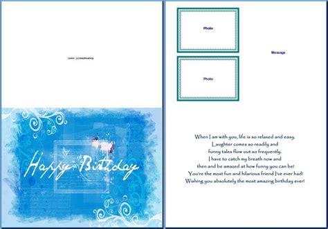 89 Format Happy Birthday Card Templates Publisher Download For Happy
