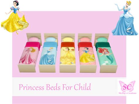 The Sims Resource Princess Beds For Child