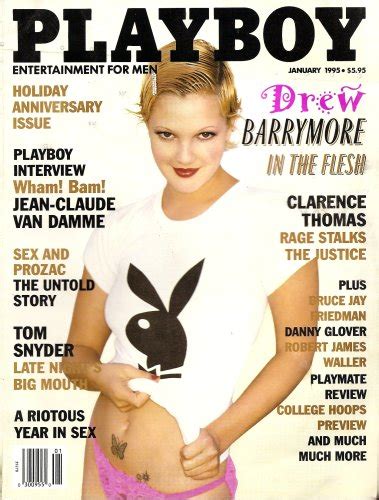Amazon Com Playboy Magazine January Drew Barrymore Issue Drew