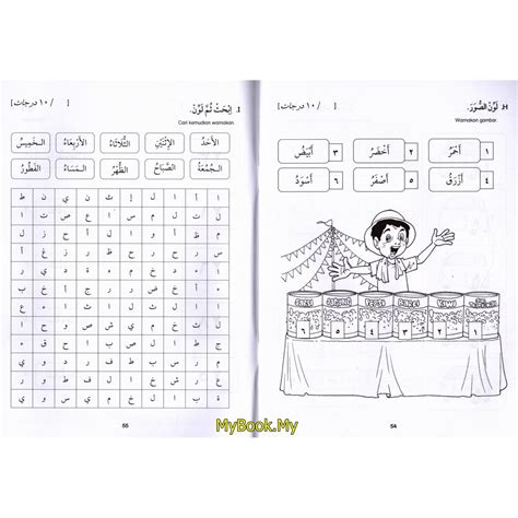 Lembaran Kerja Latihan Bahasa Arab Tahun Tajuk Lagu Bahasa Arab