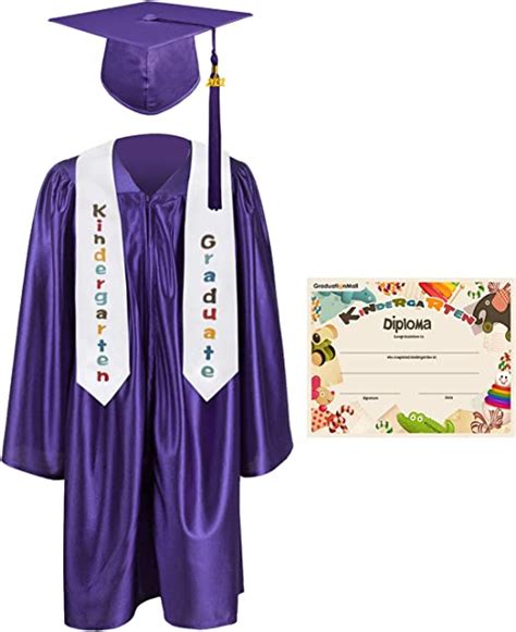 Graduationmall Kindergarten Graduation Cap Gown Stole