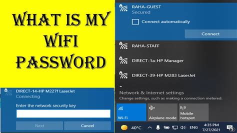 How To Find Your Wifi Password Windows 10