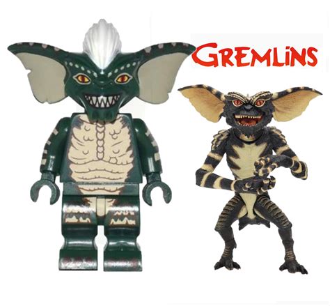 Stripe Gremlins Horror Scary Mini Moc Building Block Etsy