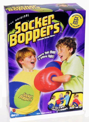 Socker Bopper Mega Boxing Gloves Pillows Punching Fight Game Sport Play Outdoor | eBay