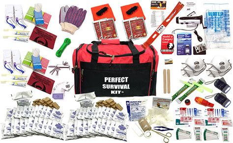 4 Person Survival Kit Deluxe Prepare For Earthquake