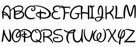 New Walt Disney Font Regular Font