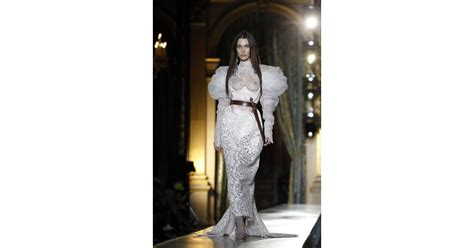 Bella Hadid On The Vivienne Westwood Fall 2020 Runway At Paris Fashion Week