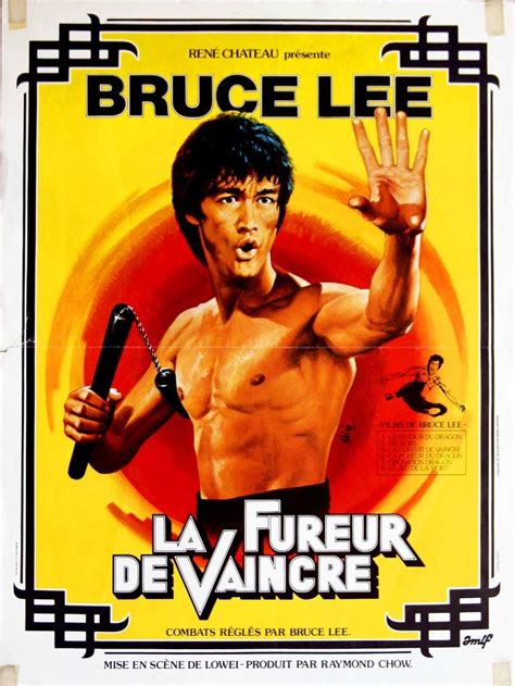 Poster Of Bruce Lees Film La Fureur De Vaincere