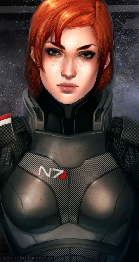 Jane Shepard By Kate Niemczyk Mass Effect Universe Mass Effect Mass