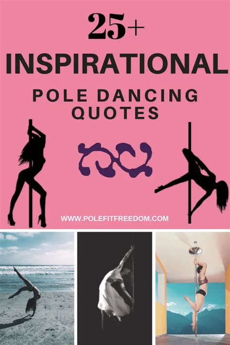 inspirational pole dancing quotes to motivate pole dancers get pole fit