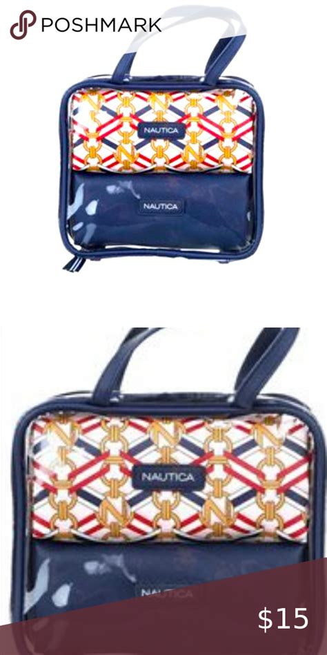 Nautica 3pc Assorted Cosmetic Bag Bags Cosmetic Bag Handbags