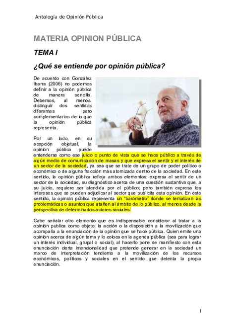 Doc Opinion PÚblica AntologÍa Lia Ramirez