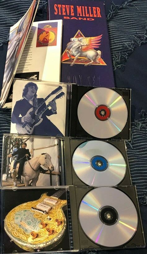Steve Miller Band Box Set 3 Cds And Book All In New Condition And In
