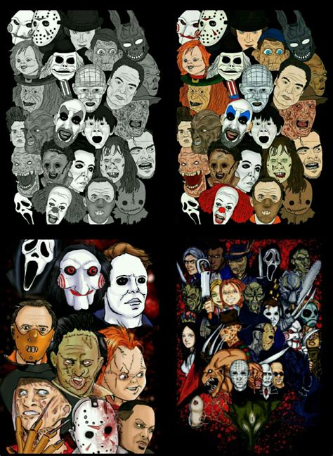 Horror Compilation Horror Movie Icons Horror Art Scary Movie Characters