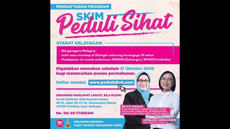 Program kad peduli sihat yang akan dilancarkan pada februari ini bakal memberi manfaat kepada lebih 1,000 keluarga berpendapatan 40 peratus terendah (b40) di negeri ini. Borang Peduli Sihat 2018 - Kad Peduli Sihat Klinik Panel ...