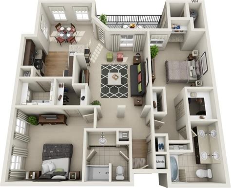 They have been developed over many years through real life. Two Bedroom Floorplans | Avana Apartments | Apartment ...