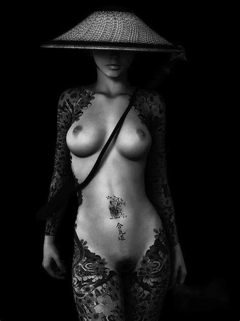 Nude BlackAndWhite Nipples Artistic Breasts