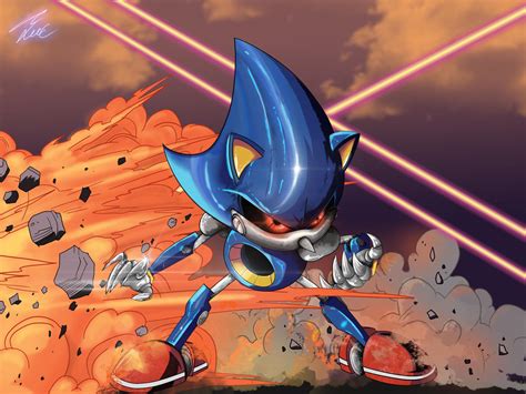Metal Sonic By Unique Shadow On Deviantart