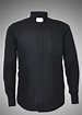 Men's Long-Sleeve Tab-Collar Clergy Shirts - 6 COLORS - Clergy Mart