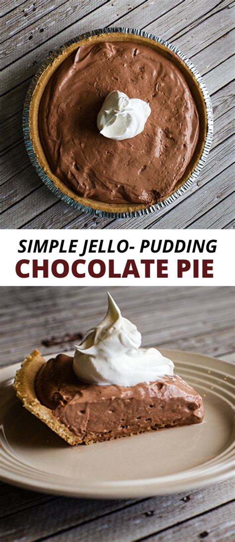 Jello Cook And Serve Chocolate Pudding Pie Recipe With Meringue Wecipesgresg