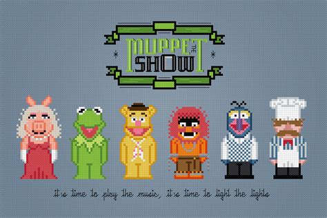 The Muppet Show Cross Stitch Pattern