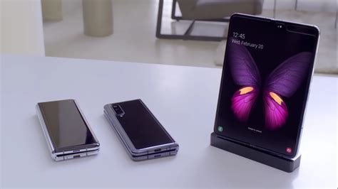 Samsung galaxy fold price is (approx $1,990 to $2,300 ) samsung galaxy fold (best foldable 5g phone) release date feb 2019 with 7.3 inches and 4.8 on folded super amoled fhd display, android 9.0, tripple rear & dual front camera, chipset, 12gb ram 512gb rom, fingerprint. The Samsung Galaxy Fold speaks for itself in a silent ...