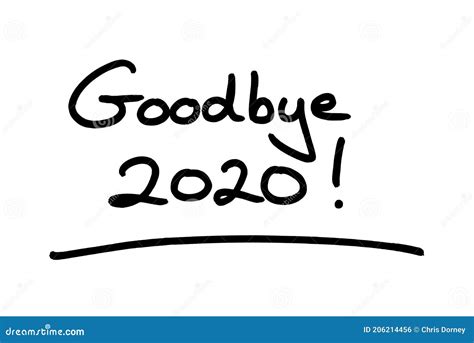 Goodbye 2020 Stock Illustration Illustration Of Celebration 206214456