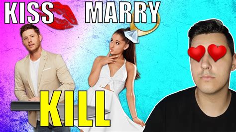kiss marry kill 😈 youtube