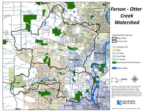 Fox River Watershed The Conservation Foundation