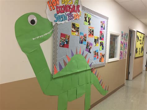 How Does A Dinosaur Bulletin Board Dinosaur Classroom Dinosaur
