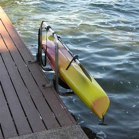 Dockside Kayak Lift And Storage Rack Dock Entry Docksider From Dock Craft