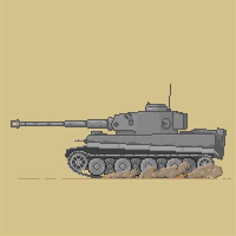 Tank Pixel Art