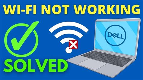Fix Dell Laptop Wi Fi Is Not Working Problem In Windows 1087 2022