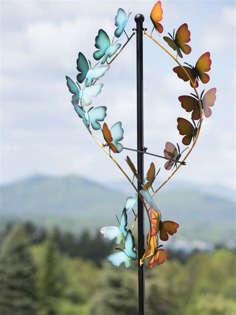 Wind Spinners Butterfly Wind Spinner Kinetic Art