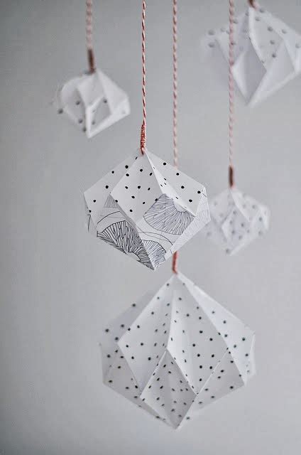 Idea Diy Origami Diamonds