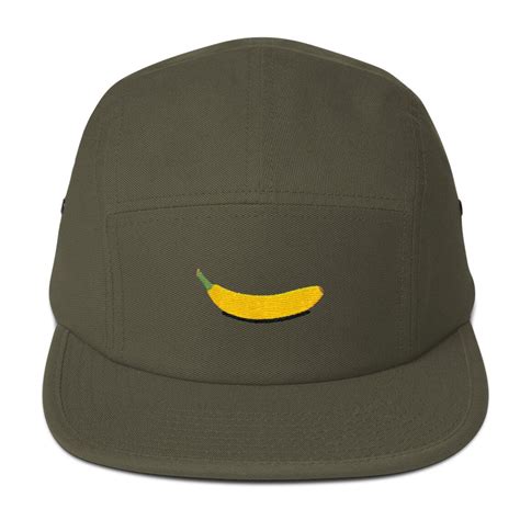 5 unisexe panneau chapeau chapeau brodé banana etsy