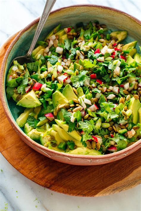 It means expanding the variety of foods you usually put in your. Fresh Herbed Avocado Salad Recipe - Cookie and Kate