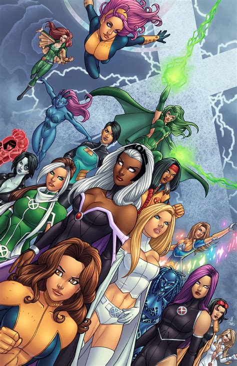 X Women By Jamiefayx On Deviantart Comics Marvel Girls Marvel Comics