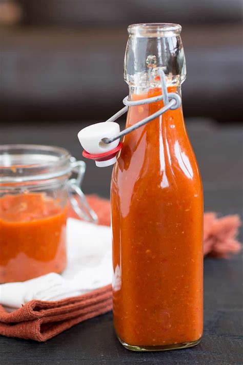Roasted Red Jalapeno Pepper Hot Sauce Recipe Hot Sauce Recipes
