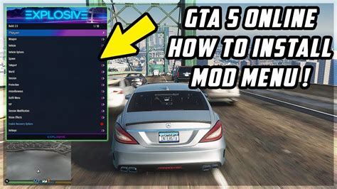 GTA ONLINE How To Install Mod Menu On PS And Xbox GTA Mod Menu Step By Step