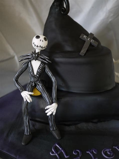 Jack Skeleton Birthday Cake Decorated Cake By Wokini46 Cakesdecor