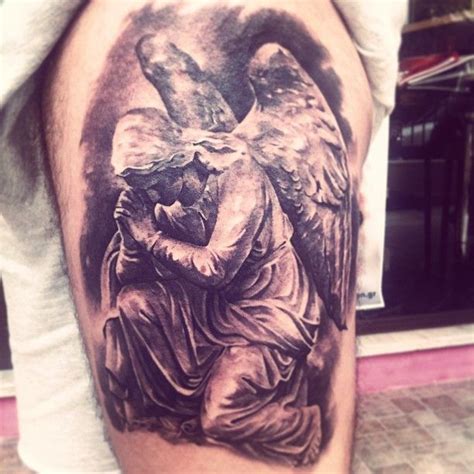 Guardian Angel Half Sleeve Shoulder Tattoos For Men Best Tattoo Ideas
