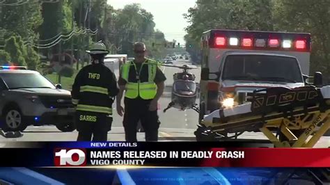 Police Release Names Of Two Killed In Vigo County Crash Youtube