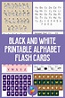 10 Best Black And White Printable Alphabet Flash Cards PDF for Free at ...